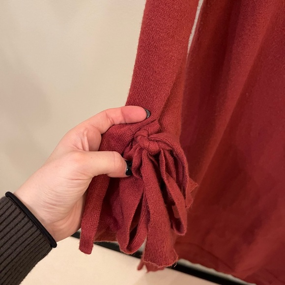 Le Chateau Bell Sleeve Sweater Dress - Picture 2 of 5